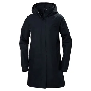 Helly Hansen Aden Long, płaszcz przeciwdeszczowy, damski, granatowy - Płaszcze damskie - miniaturka - grafika 1