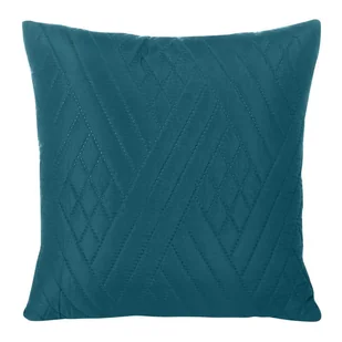 Poszewka Jednokolorowa Wykonana Techniką Hot Press 40x40cm - Ciemnoturkusowa - Poszewki na poduszki Poszewka Jednokolorowa Wykonana Techniką Hot Press 40x40cm - Ciemnoturkusowa - Poszewki na poduszki - miniaturka - grafika 1