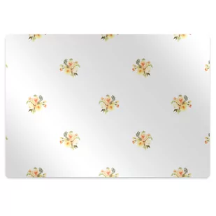 Podkładka pod krzesło Mini bukiety 100x70 cm - Podnóżki, podpórki, podkładki - miniaturka - grafika 1