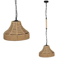 Oprawy, klosze i abażury - Sanico Sanico Lampa wisząca AUGUSTA rope 1x20W E27 - miniaturka - grafika 1