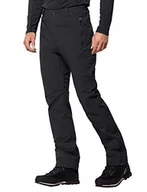 Spodnie męskie - Jack Wolfskin Jack Wolfskin Activate Sky Xt Pants M męskie spodnie softshellowe czarny czarny 50 1505481 - miniaturka - grafika 1