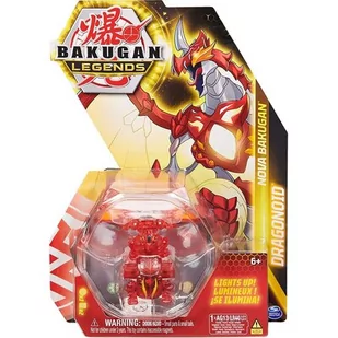 Figurka SPIN MASTER Bakugan Legends Nova Dragonoid - Figurki dla dzieci - miniaturka - grafika 1