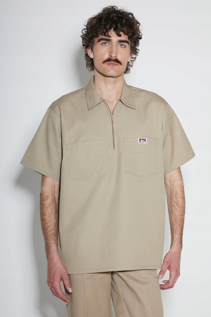 Koszula Ben Davis Solid 1/2 ZIP