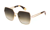 Okulary przeciwsłoneczne - Okulary FURLA SFU716-590300. Okulary przeciwsłoneczne, Kolor złoty. Kobieta. - miniaturka - grafika 1