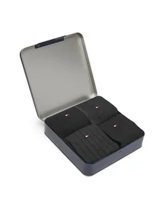 Tommy Hilfiger Skarpety długie 701235378 Czarny - Skarpetki męskie - miniaturka - grafika 1