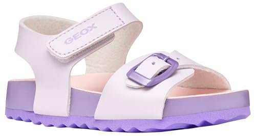 Geox Sandały dla dziewczynek B CHALKI Girl, LT Lilac, 20 EU