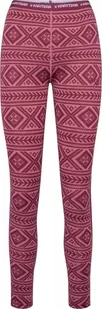 Hi-Tec Damskie legginsy spodnie termoaktywne Kari traa Floke Pant różowe rozmiar L - Spodnie sportowe damskie - miniaturka - grafika 1