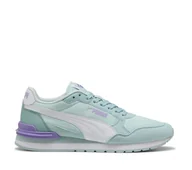 Buty dla dziewczynek - buty dziecięce Puma ST Runner v4 Mesh Junior 399876 06 - miniaturka - grafika 1