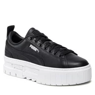 Sneakersy damskie - Puma Sneakersy Mayze Classic Wns 384209 03 Black White - miniaturka - grafika 1