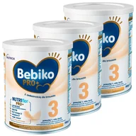 Mleko modyfikowane - Zestaw Bebiko Pro+ 3 Nutriflor Pro+, mleko modyfikowane, powyżej 1 roku, 3 x 700 g - miniaturka - grafika 1
