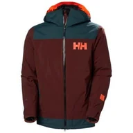 Kurtki narciarskie - Kurtka Narciarska męska Helly Hansen Powdreamer 2.0 Jacket Hickory - miniaturka - grafika 1