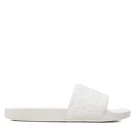 Klapki i japonki damskie - Klapki Calvin Klein Slide Saff Mono HW0HW02106 Biały - miniaturka - grafika 1