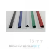 Grzbiety do bindownic - Opus Listwa wsuwana - O.SLIDE 15 mm - niebieski - 50 sztuk A4 - miniaturka - grafika 1