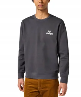 Bluza Wrangler SMALL LOGO CREW 112355066 Faded Black XXL - Bluzy męskie - miniaturka - grafika 1