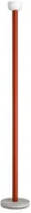 Lampy stojące - Flos - Bellhop Lampa Podłogowa Brick Red/White Flos - miniaturka - grafika 1