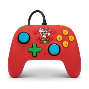 PowerA NANO Mario Medley do Nintendo Switch - przewodowy - Kontrolery gier na PC - miniaturka - grafika 1