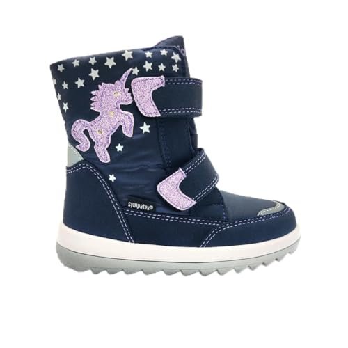 Richter Buty dziecięce Husky 2.0 śniegowce, Atlantic/Orchid, 32 EU, Orchidea Atlantycka, 32 EU