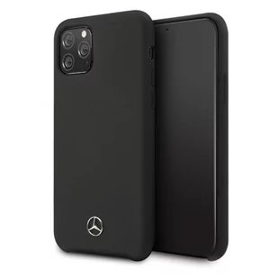 Mercedes Benz MEHCN58SILBK iPhone 11 Pro czarny MER005264 - Etui i futerały do telefonów - miniaturka - grafika 2