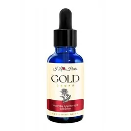 Wątroba i pęcherz żółciowy Krople Gold Drops I Love Herbs 50ml - Suplementy naturalne - miniaturka - grafika 1