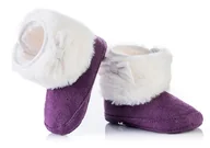 Buty dla dziewczynek - Ciepłe kozaczki niemowlęce - wiele wzorów r.18/19 - miniaturka - grafika 1