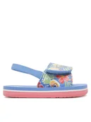Buty dla dziewczynek - Roxy Sandały AROL100012 Niebieski - miniaturka - grafika 1
