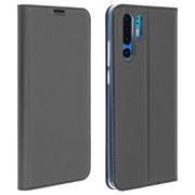 Etui i futerały do telefonów - Wąskie etui z klapką, seria Business do Huawei P30 Pro - Czarne - miniaturka - grafika 1