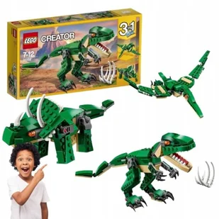 LEGO Creator 3 w 1 3105800 KLOCKI LEGO CREATOR POTĘŻNE DINOZAURY - Klocki - miniaturka - grafika 1