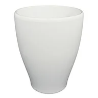 Donice - Osłonka do storczyka 912 14 cm biała - miniaturka - grafika 1