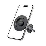 Uchwyty samochodowe do telefonów - Uchwyt na telefon TECH-PROTECT N58 Magsafe Vent Czarny - miniaturka - grafika 1