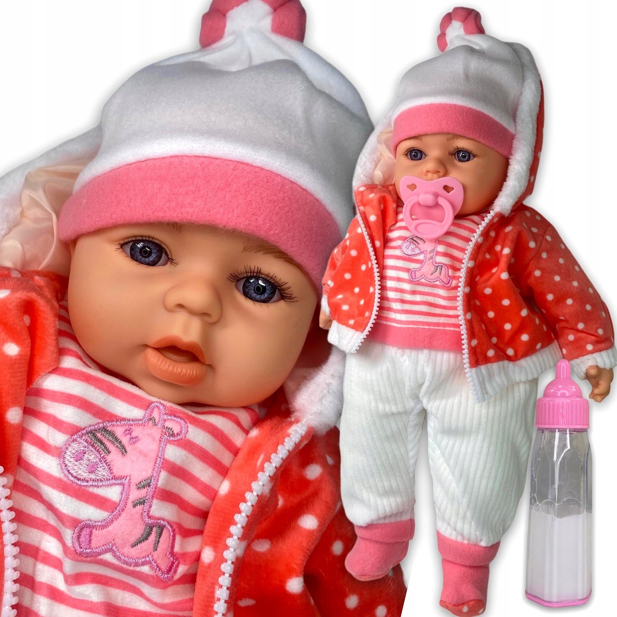 Lalka Interaktywna Bobas Jak Żywa Mówi I Śpiewa Po Polsku