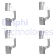 Układ hamulcowy - akcesoria - Zestaw akcesoriów, klocki hamulcowe Delphi LX0492 - miniaturka - grafika 1