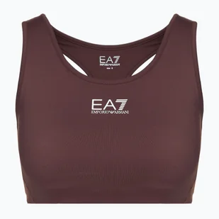 Biustonosz EA7 Emporio Armani Vigor7 Medium Support puce - Biustonosze - miniaturka - grafika 1