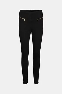 Spodnie sportowe damskie - VERO MODA Legginsy - Czarny - Kobieta - M/32 CAL(30) - grafika 1