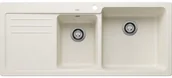 Zlewozmywaki - Zlewozmywak granitowy BLANCO Naya 8 S Silgranit Delikatny biały 527132 - miniaturka - grafika 1