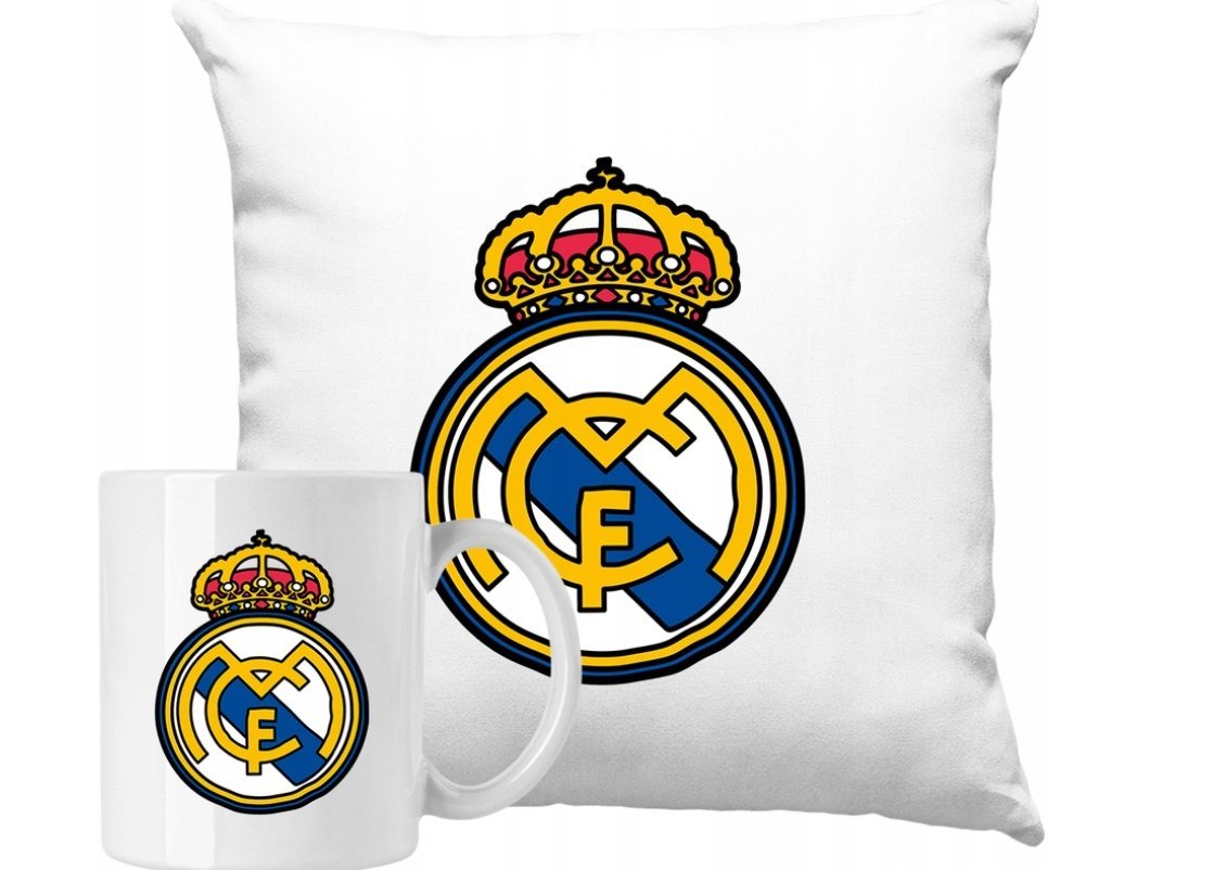 ZESTAW PODUSZKA + KUBEK Piłka Nożna Drużyna Pomysł Na Prezent +IMIĘ #5