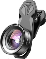 Pozostałe akcesoria do telefonów - Apexel Zestaw 2 profesjonalnych obiektywów Apexel wykonanych z obiektywu makro 10x i obiektywu szerokokątnego 120, kompatybilnych z iPhone, Samsung, Huawei, Oppo, Xiaomi - miniaturka - grafika 1