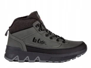 BUTY męskie LEE COOPER zimowe LCJ-24-01-2951 trapery trzewiki ocieplane 44 - Botki męskie - miniaturka - grafika 1