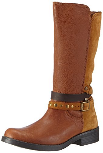 Lea 560372 dziewczęce kozaki z długą cholewką, brązowy - Braun Hellbraun - 39 EU