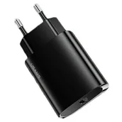 Ładowarki do telefonów - USAMS Ład. siec. 1xUSB-C T39 20W (only head) PD3.0 Fast Charging czarny/black CC131TC01 (US-CC131) - miniaturka - grafika 1