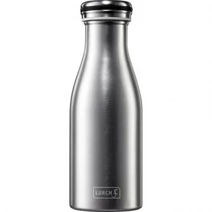 Lurch Butelka termiczna stalowa 0,35 l metaliczna LU-00240912 - Termosy - miniaturka - grafika 1
