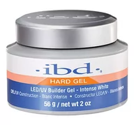 Żele do paznokci - IBD Hard Gel Led/uv Żel Budujący Intense White 56g - miniaturka - grafika 1