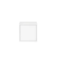 Szafki do salonu - Boxie 1-drzwiowa szafka ścienna 40x40x37 cm biała - miniaturka - grafika 1