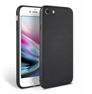 Etui Icon do iPhone 7 / 8 / SE 2020 Black - Etui i futerały do telefonów - miniaturka - grafika 1