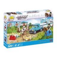 Klocki - Cobi Action Town Farma 320 elementów 489535 - miniaturka - grafika 1