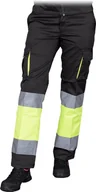 Odzież robocza - SPODNIE OCHRONNE DO PASA REIS FRAUBAX-T; CZARNO-ŻÓŁTY - miniaturka - grafika 1
