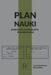 Plan nauki kandydata na aplikanta komorniczego - Prawo - miniaturka - grafika 2