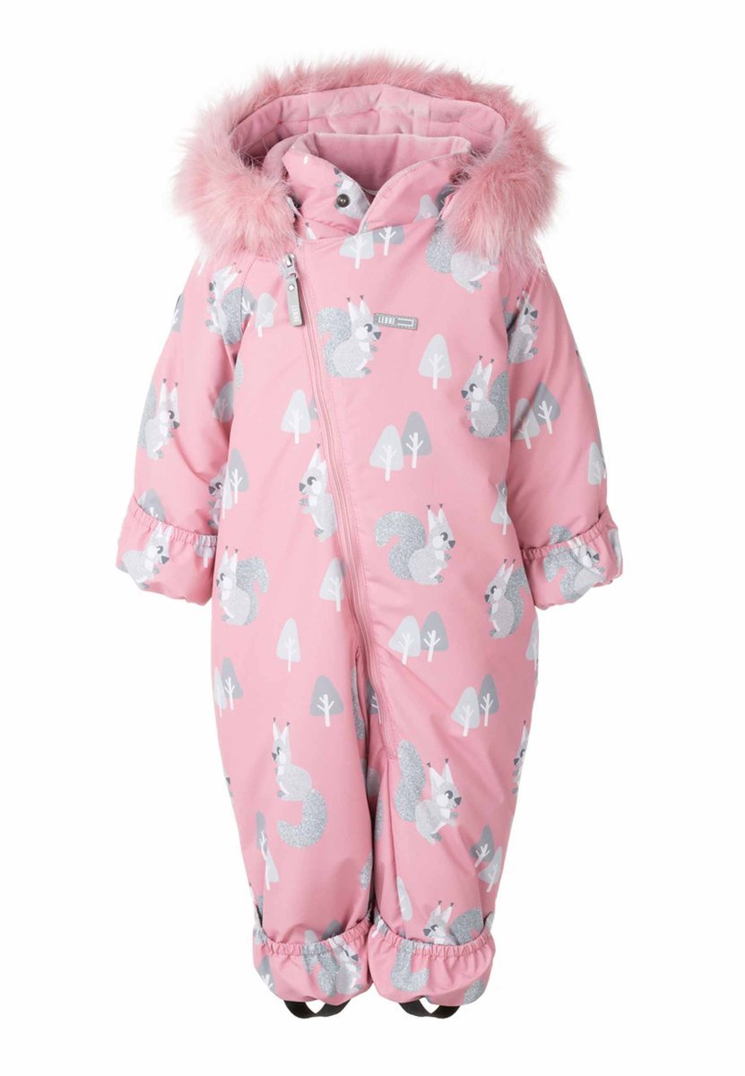 Kombinezon dziecięcy zimowy DERRY w kolorze różowym Lenne r.68