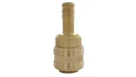 Akcesoria pneumatyczne - PNEUMAT SYSTEM Szybkozłącze pneumatyczne DN7,2 typ 26, do węża fi 10 mm, gniazdo szybkozłącza, mosiądz - miniaturka - grafika 1