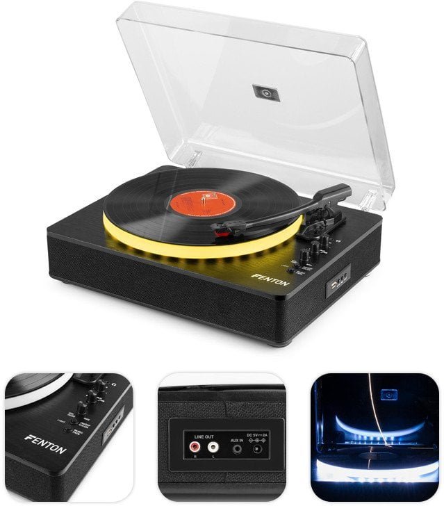 Fenton RP162LED czarny one size