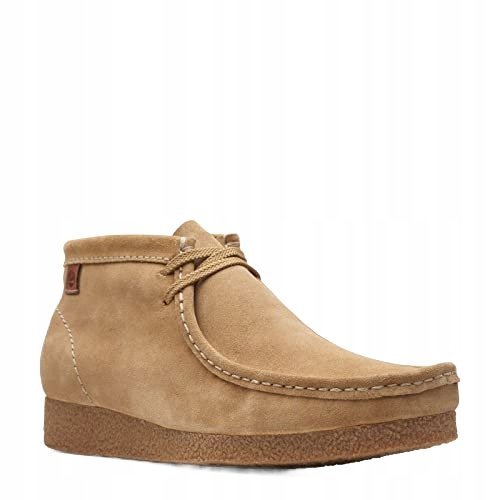CLARKS SHACRE BOOT MĘSKIE TRZEWIKI SKÓRZANE 41 16AA